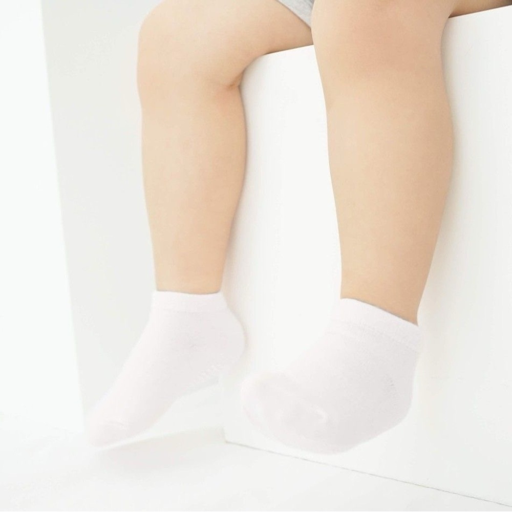 6ct Cat & Jack White Ankle Socks